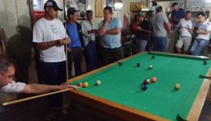 Quartas de final do Campeonato Municipal de Sinuca